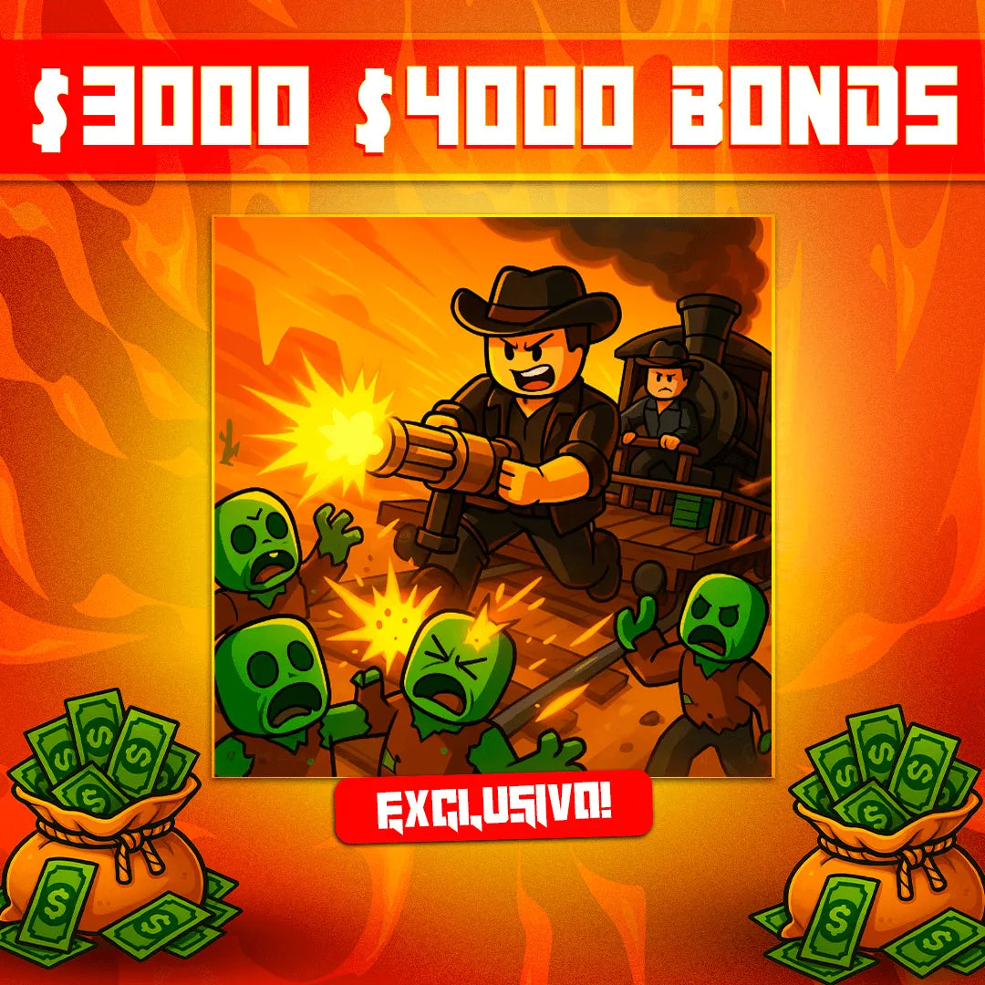 [💰] CONTA DEAD RAILS COM 3000 A 4000 BONDS - GARANTIDO!🔥