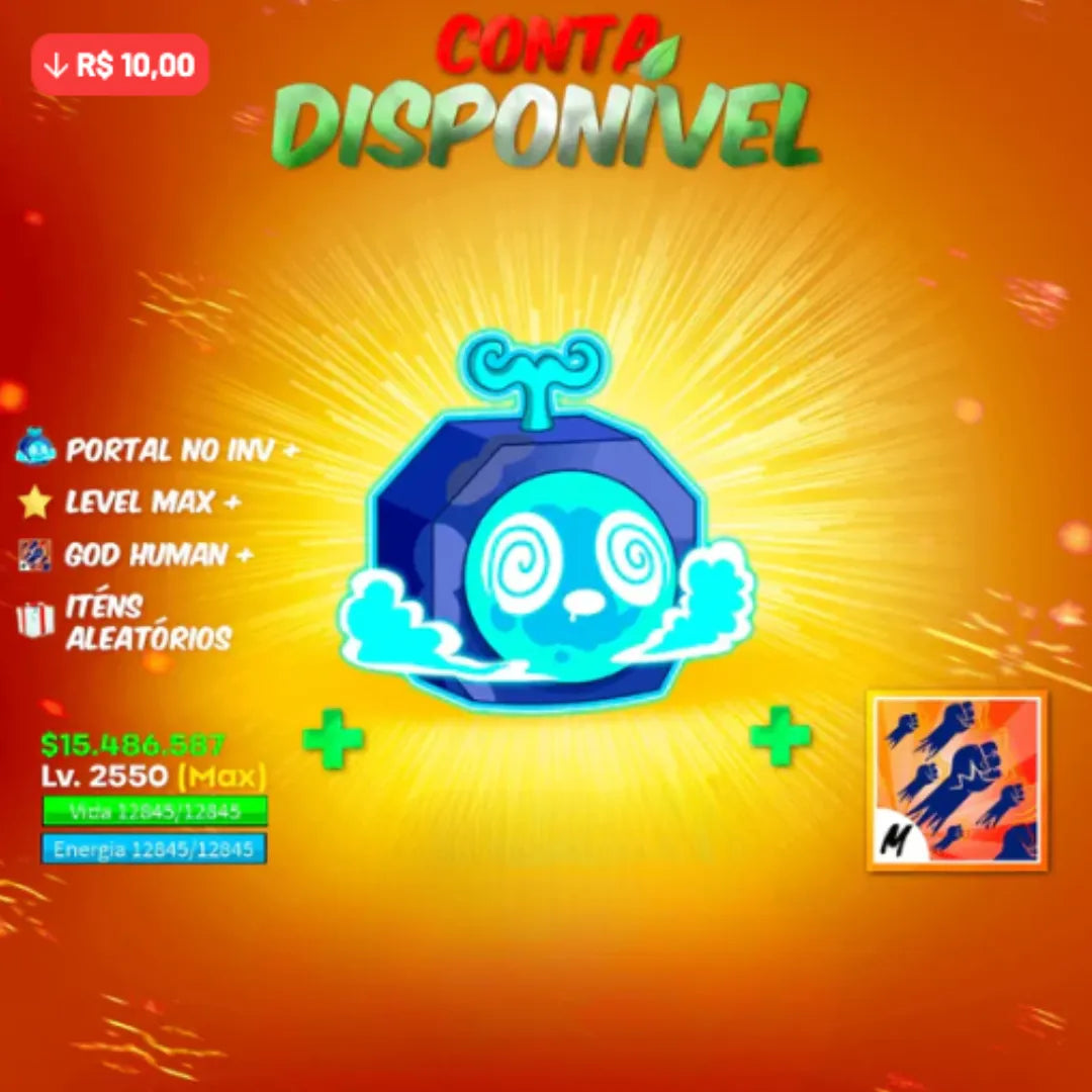 [🌀] - PORTAL NO INV + LEVEL MAX + ITENS ALEATÓRIOS
