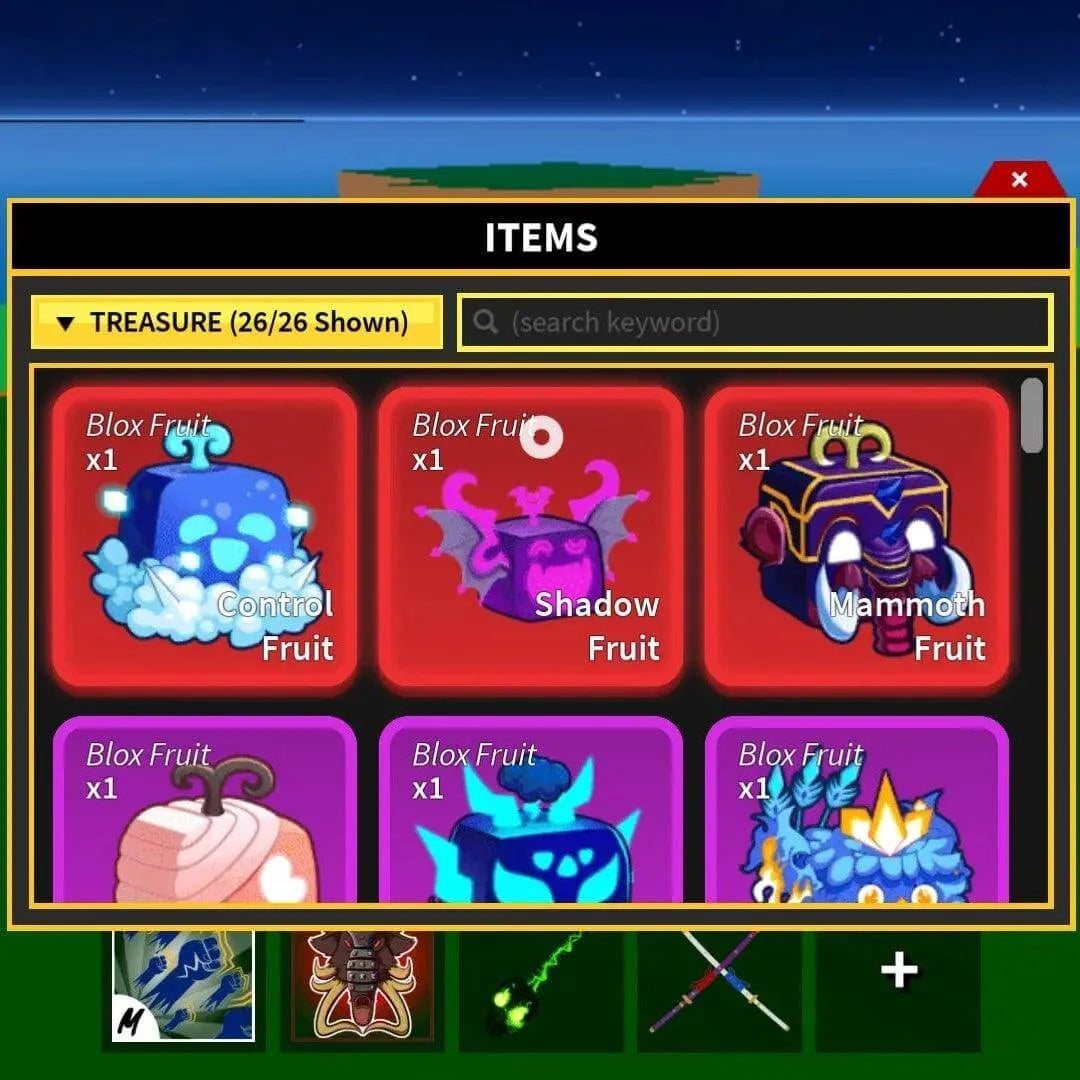 [🦣] - MAMMUTH NO INV + LEVEL MAX + ITENS ALEATÓRIOS